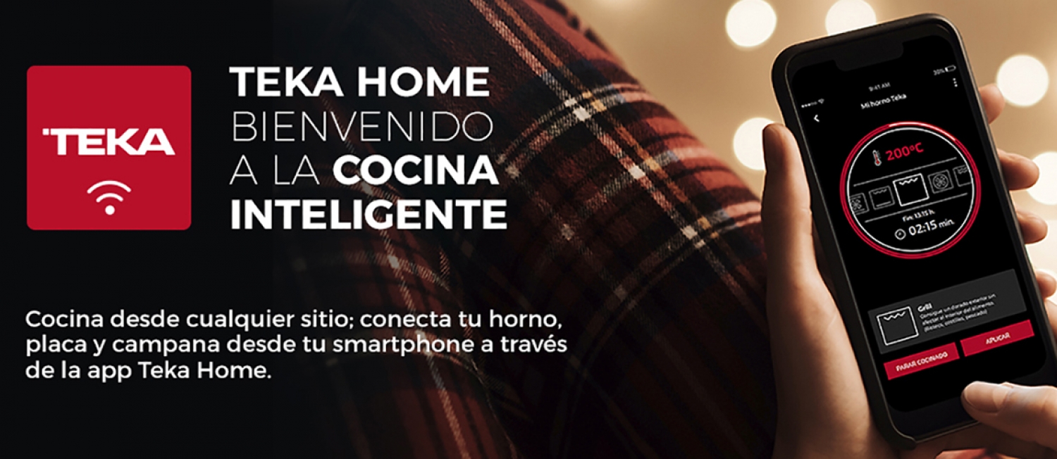 Teka Home, electrodomésticos inteligentes con conexión wifi